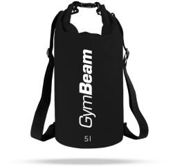 GymBeam Водоустойчива суха чанта Black 5 л
