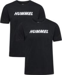 Hummel hmlELEMENTAL 2-PACK LOGO COTTON TEE Rövid ujjú póló 227226-2042 Méret M 227226-2042