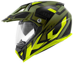  Kappa KV30 Evo enduro sisak, khaki/fekete/sárga S/56 (HKKV30RGYGY56)