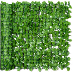 Outsunny Műsövény belátásgátló, faldekoráció világoszöld 300 x 100 cm (844-202)