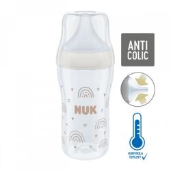 Nuk Perfect Match palack hőmérséklet-szabályozással 260ml - fehér