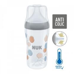 Nuk Perfect Match palack hőmérséklet-szabályozással 260ml - szürke