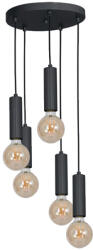  Quinn Függeszték 5xe27 Fekete (955quinn5-bl)