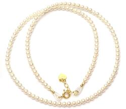  Colier din Perle de Cultura Rotunde 3x3 mm - Eleganta si Stralucire Divina - Accesorii de Gold Filled - 1 Buc