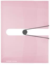 Herlitz Füzetbox A4 PP Pastel rózsaszín