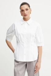 HUGO BOSS ing női, galléros, fehér, relaxed, 50539901 - fehér 40