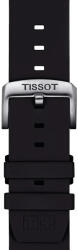 Tissot Curea neagră din silicon Tissot T852.047. 179