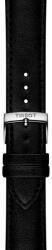 Tissot Curea din piele Tissot T852.050. 321 20mm, negru, piele ecologică