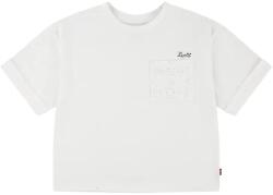 Levi's gyerek póló ROLL CUFF MEET AND GREET T fehér, 3EM166 - fehér 110