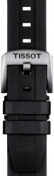 Tissot Curea neagră din silicon Tissot T852.044. 545