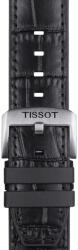 Tissot Curea din piele neagră Tissot T852.046. 761