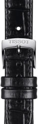 Tissot Curea neagră din piele Tissot T852.043. 622