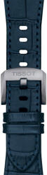 Tissot Curea din piele Tissot T852.047. 701 (pentru Tissot PRX 40mm), albastră