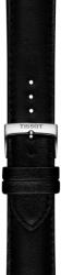 Tissot Curea din piele Tissot T852.050. 323 22mm, negru, piele ecologică