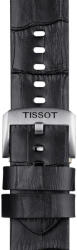 Tissot Curea neagră din piele Tissot T852.046. 775