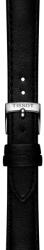 Tissot Curea din piele Tissot T852.050. 317 16mm, negru, piele ecologică