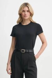 Filippa K pamut póló női, fekete, 28904 - fekete S