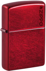 Zippo Brichetă Zippo 21063ZL Candy Apple Red with Zippo Logo (21063ZL) Bricheta