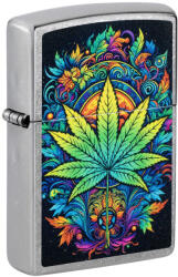 Zippo Brichetă Zippo 46575 Vibrant Colors Cannabis Leaf (46575)