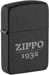 Zippo Brichetă Zippo 46567 Black Crackle 1941 Vintage Design (46567) Bricheta