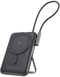 Choetech Powerbank 10000mAh Choetech B735, 20W, USB-C kábel, fekete, méretek 111x72x19, 5mm (068964)