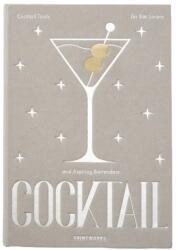 Printworks Cocktail edénykészlet, 3 részes, jigger, jégfogó és szűrő, elegáns doboz, rozsdamentes anyag, mosogatógépben mosható, bézs (PW00628)