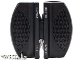 IdeallStore IdeallStore® hordozható késélező, Carry Sharp, 2 mód, fekete (I81)