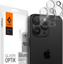 Spigen Kamera borítás iPhone 14-15 Pro / Pro Max átlátszó SZETT 2 db-os (AGL05761)