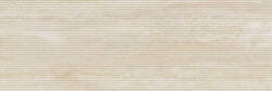 Valore Dekorlap, Valore Travertin Cream Canetta 25x75cm - mozaikkeramia
