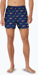 Nike Férfi Nike Multi Print 5" Volley úszónadrág éjfekete tengerészkék