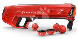 SPYRA Lansator de grenade cu apă cu ecran LED color SpyraGravity Red Spyra baterie integrată și încărcare USB-C inclusiv 4 grenade cu apă la o rază de acțiune 16 m (SPGR1R)