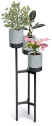 Prosperplast virágállvány Bloomie Stand szürke 42 cm (611339) - pepita - 28 394 Ft