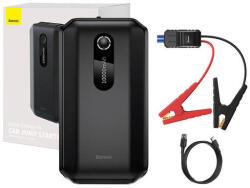 Baseus Super Energy Car Jump Starter Powerbank, Indító, 10000mAh, 1000A, fekete (102910)