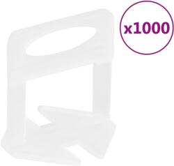 vidaXL Щипки за нивелиране на плочки, 1000 бр, 3 мм (155280)