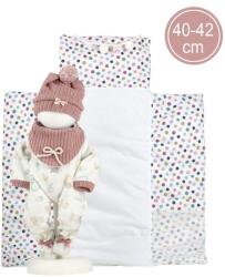 Llorens M738-88 haine pentru păpușă bebeluș NEW BORN mărimea 40-42 cm cu accesorii (MA4-M738-88)