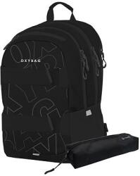 KARTON P+P Rucsac student + husă OXY Sport Font White