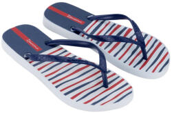 Ipanema Classica Happy XII kék fehér piros kombi lábujjközös strandpapucs 83582-AW914