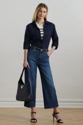 Lauren Ralph Lauren pamut farmer női, magas derekú, 200973246 - kék 32