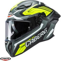 Caberg Casca Caberg Drift Evo II SV Jarama - Integrală, negru/gri/galben fluor mat, Pinlock și ochelari soare incluși, ECE 22.06 (C2RE60L)