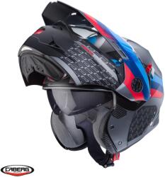 Caberg Casca Caberg Tourmax X SV Sarabe - Flip-up, titanium/negru, Ochelari soare incluși, ECE 22.06 (C0FD60K)