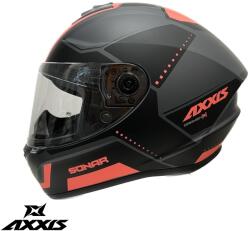AXXIS Casca integrala Axxis model Draken S Sonar B5 - tip viziera: MT-V-18C - Negru, Roz mat (4312880153)