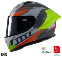 MT Helmets Casca MT Helmets KRE+ Carbon Projectile - Integrală, gri lucios (1302738320)