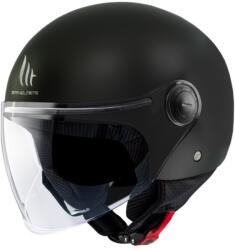 MT Helmets Casca MT Helmets Street S - Open face, negru mat, ECE 22.06 (13380000101)