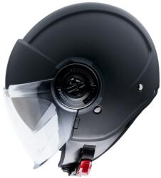 MT Helmets Casca MT Helmets Viale SV S - Open face, negru mat, Ochelari soare incluși, ECE 22.06 (13250000131)