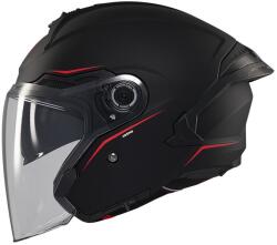 MT Helmets Casca MT Helmets Cosmo SV - Open face, negru mat, ECE 22.06 (1361000012)