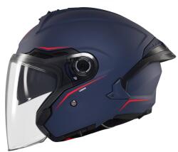 MT Helmets Casca MT Helmets Cosmo SV - Open face, albastru mat, Ochelari soare incluși, ECE 22.06 (1361000072)