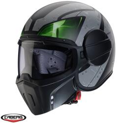 Caberg Casca Caberg Ghost X Vyrus - Adventure, negru/gri/verde fluor mat (C4FM60P)
