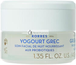 KORRES Görög Jogurt Tápláló Probiotikus Éjszakai Krém, 40ml
