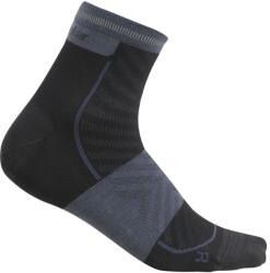 ICEBREAKER Merino Blend Run Ultralight Mini Icebreaker Black zokni ruházat méretei S