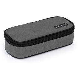 KARTON P+P OXY BAG Unicolor Comfort szögletes tolltartó gumipánttal - szürke (IMO-KPP-9-94024)